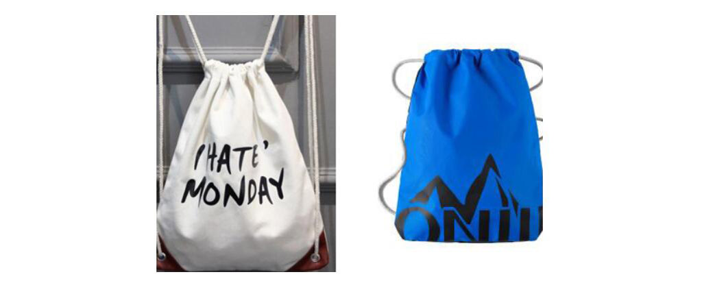 drawstring backpack