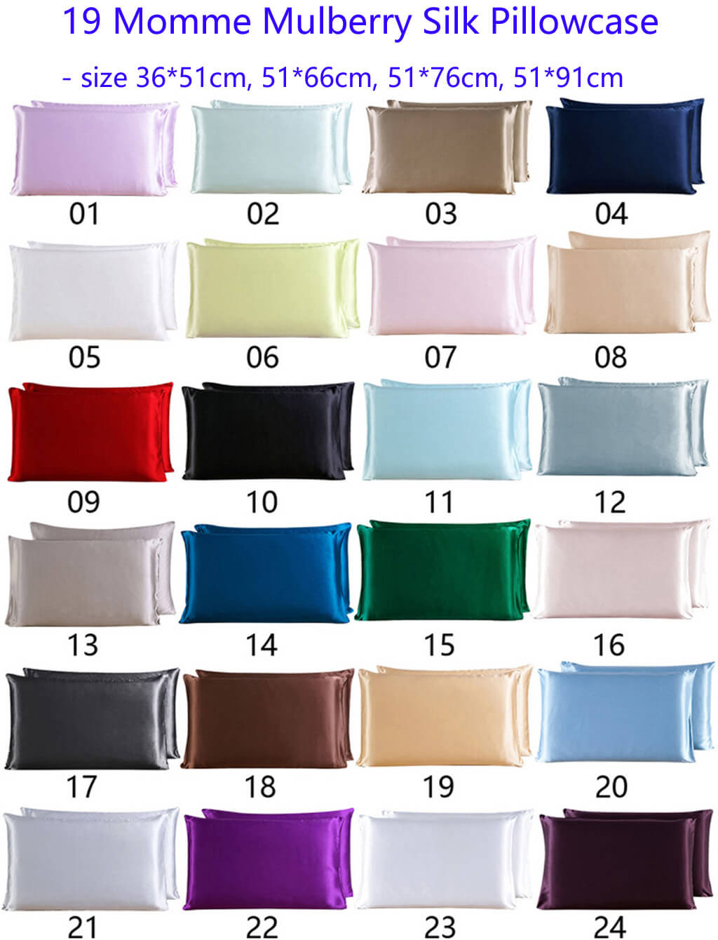 silk Pillowcase List